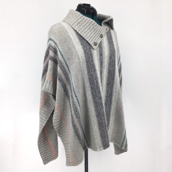 Eddie Bauer Knit Poncho with Open Sides, XS/S - Picture 7 of 16